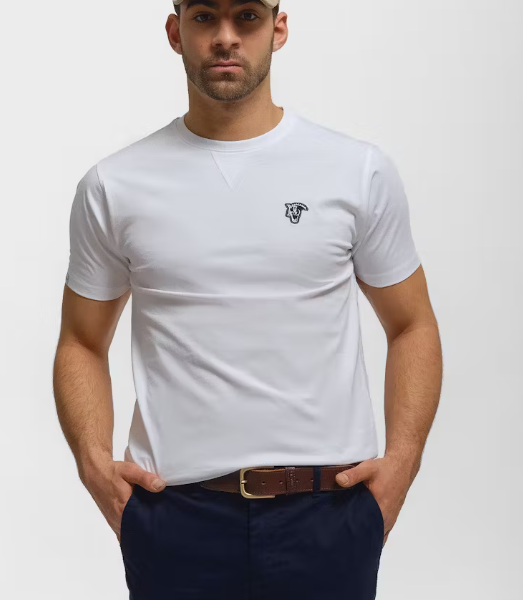 CAMISETA BASICA PARCHE BLANCO Ephesus Tienda de ropa online barata. La Garrocha CLP Monzon Huesca Espana