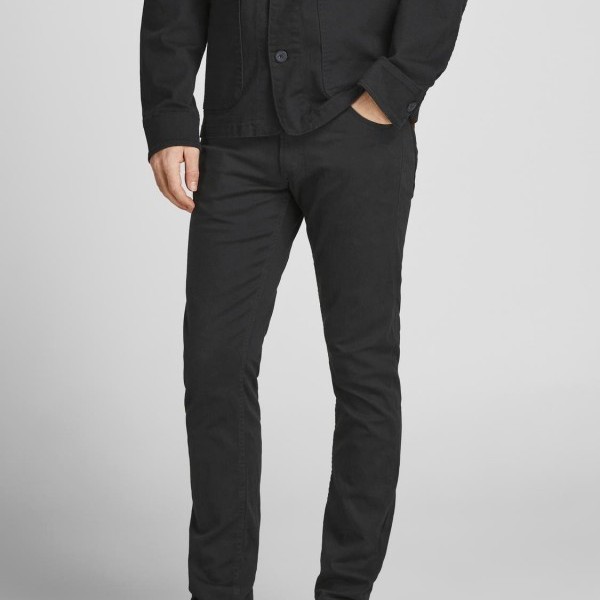 CHINO SLIM NEGRO LARGO 32