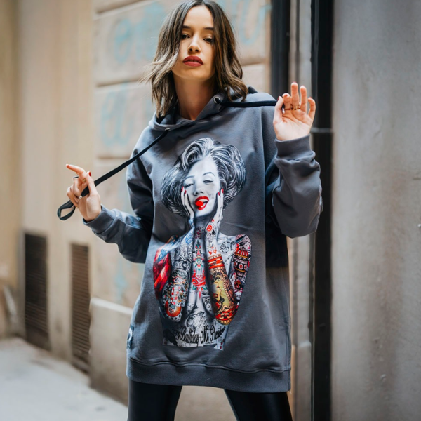 VESTIDO SUDADERA MARILYN ETERNITY LOVE