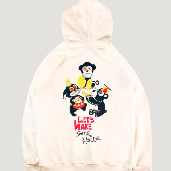 SUDADERA CON CAPUCHA UNISEX LOCO MONKY