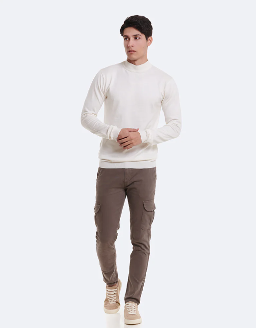 JERSEY LISO CUELLO PERKINS CRUDO