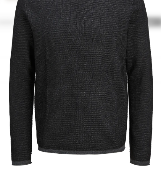 JREBFRANK KNIT CREW NECK NEGRO