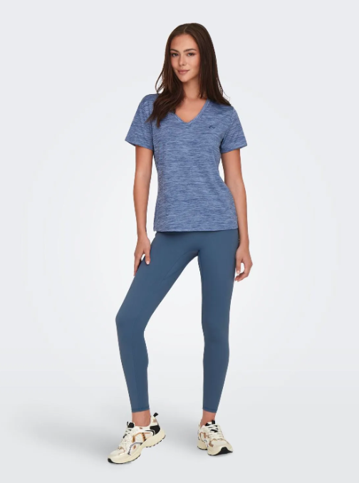 LEGGINGS DEPORTIVO CINTURA ALTA AZUL