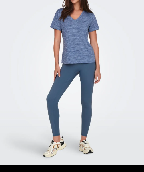 LEGGINGS DEPORTIVO CINTURA ALTA AZUL