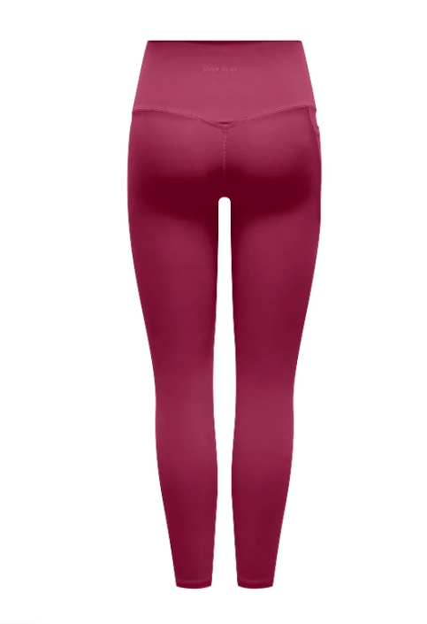 LEGGINGS DEPORTIVO CINTURA ALTA BURDEOS