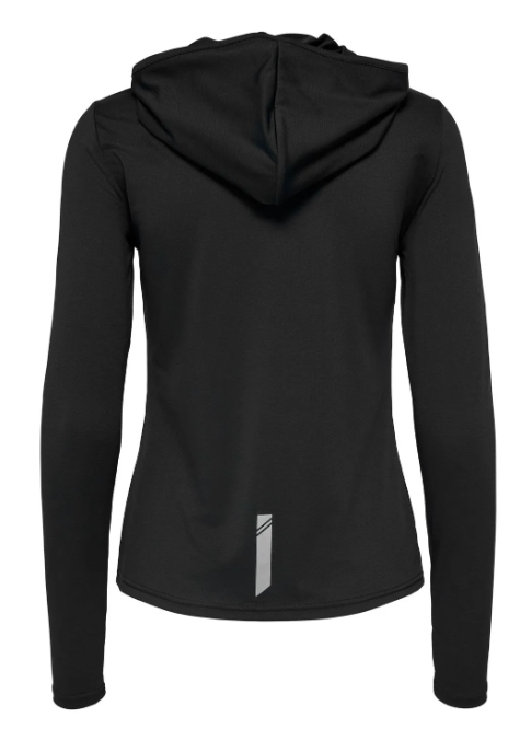 SUDADERA CON CAPUCHA NEGRA