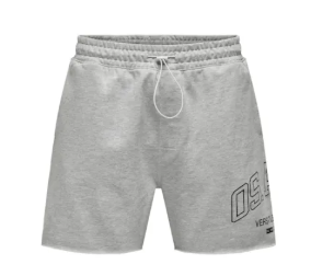 PANTALON CORTO JOGGER GRIS