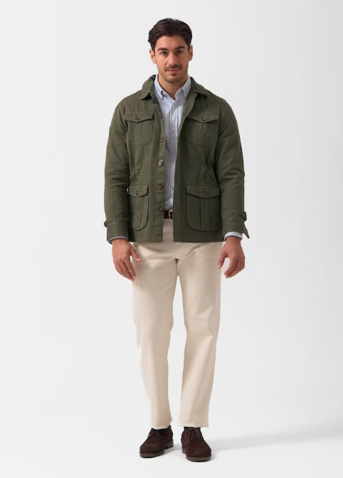 SOBRECAMISA SAHARIANA KHAKI