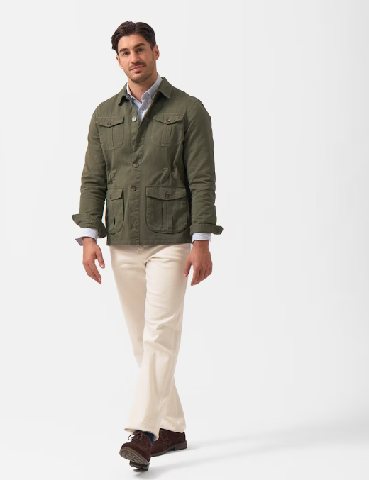 SOBRECAMISA SAHARIANA KHAKI