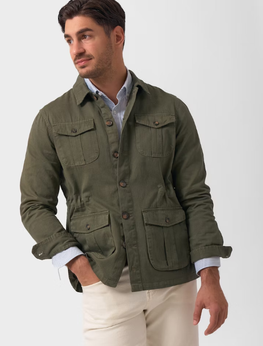 SOBRECAMISA SAHARIANA KHAKI