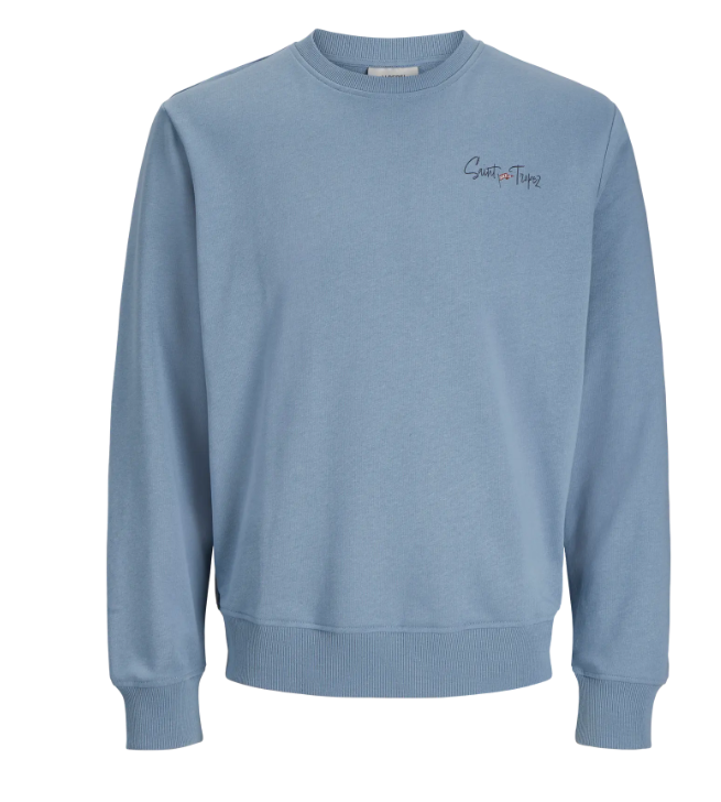 SUDADERA LIGERA AZUL CLARO