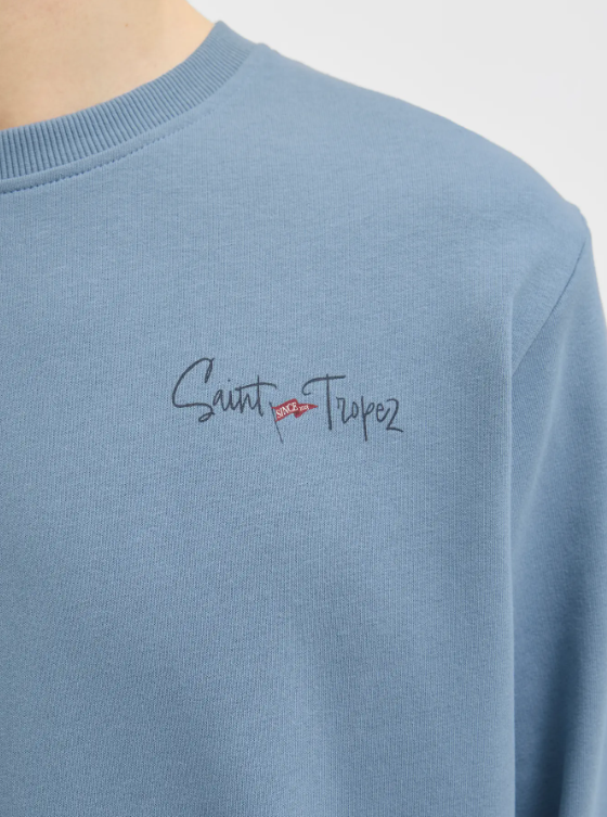 SUDADERA LIGERA AZUL CLARO