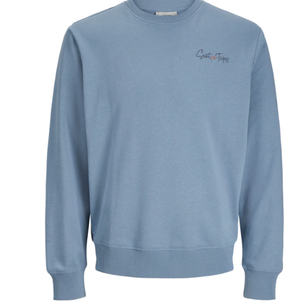SUDADERA LIGERA AZUL CLARO