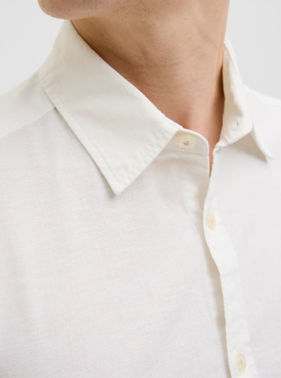 CAMISA MANGA CORTA BLANCA