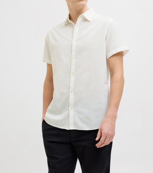 CAMISA MANGA CORTA BLANCA