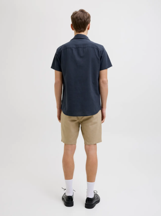 CAMISA MANGA CORTA MARINO