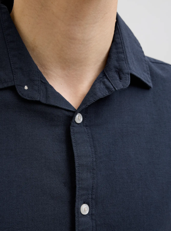 CAMISA MANGA CORTA MARINO
