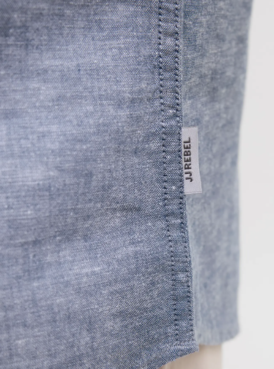 CAMISA MANGA CORTA AZUL