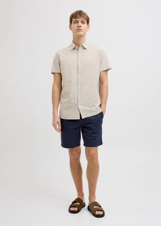CAMISA MANGA CORTA CRUDO