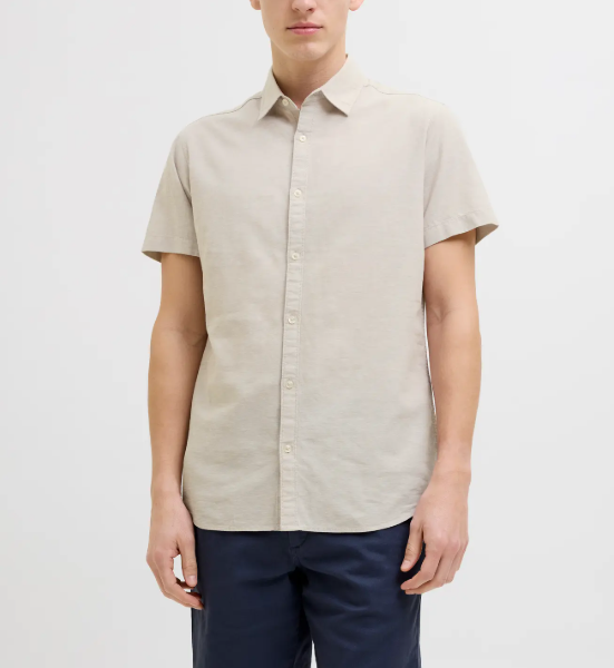 CAMISA MANGA CORTA CRUDO