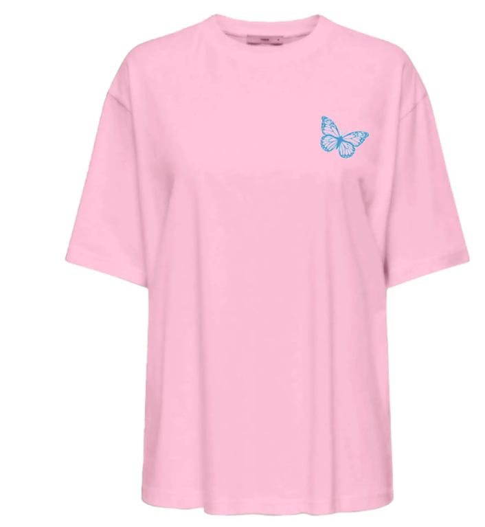 CAMISETA MANGA CORTA MARIPOSA