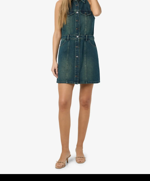 VESTIDO VAQUERO OSCURO