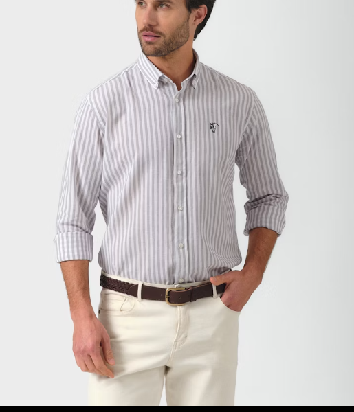 CAMISA NOVARA GRIS