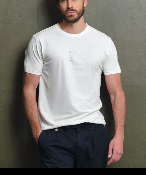 Camiseta Postal Crudo