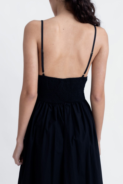VESTIDO MIDI BORDADO