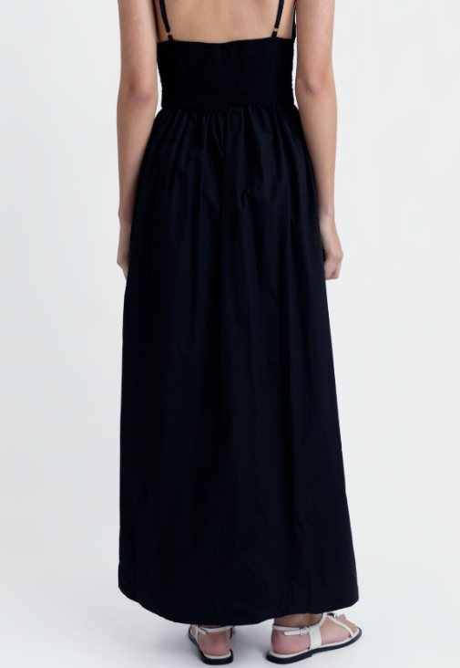 VESTIDO MIDI BORDADO