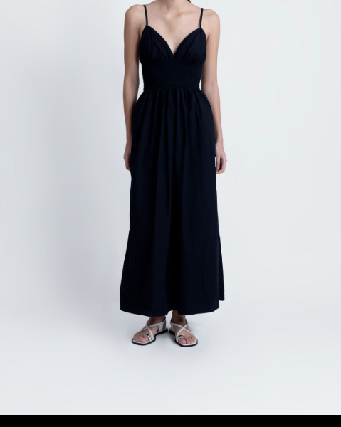 VESTIDO MIDI BORDADO