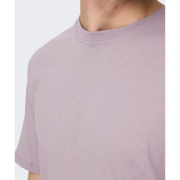 CAMISETA MANGA CORTA LAVANDA