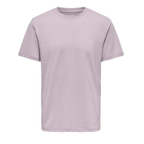 CAMISETA MANGA CORTA LAVANDA
