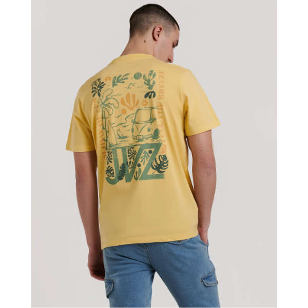 CAMISETA PRINT ESPALDA VINTAGE