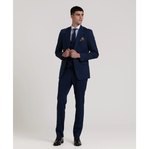 AMERICANA TRAJE MEZCLILLA CRUZADO