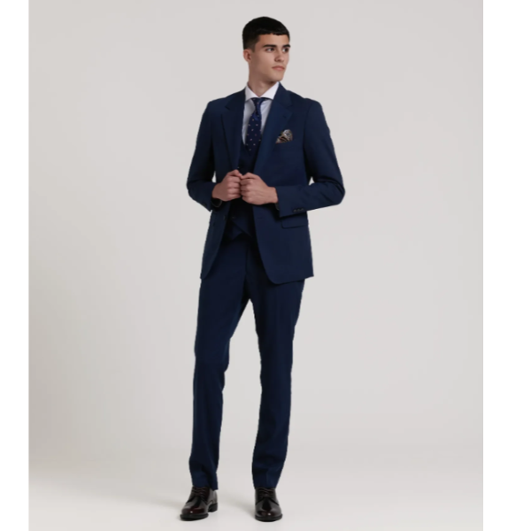 PANTALON TRAJE OJO PERDIZ REGULAR FIT