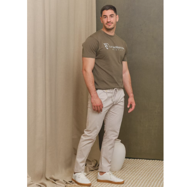 CAMISETA FLOCK PRINT CLASICA