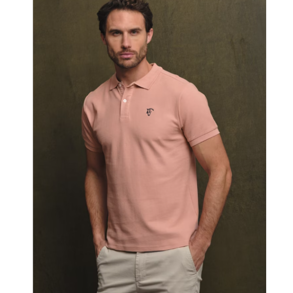 POLO BASICO ROSA PALO