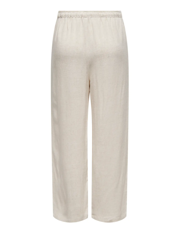PANTALON LINO BEIGE