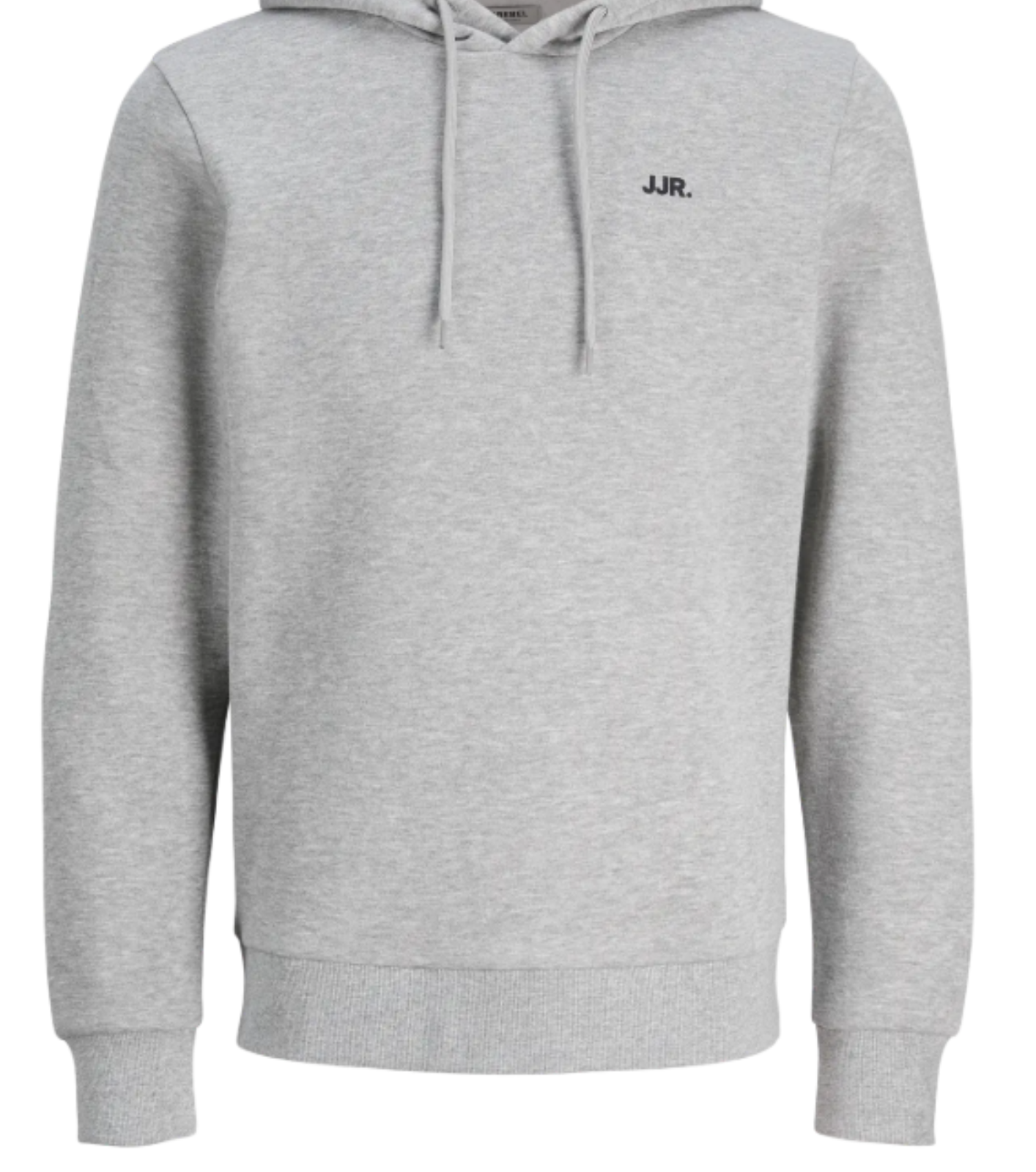 SUDADERA GRIS CAPUCHA REBEL