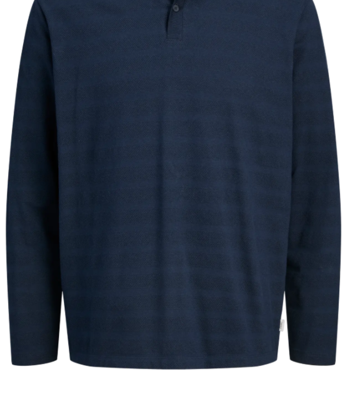 POLO MANGA LARGA MARINO