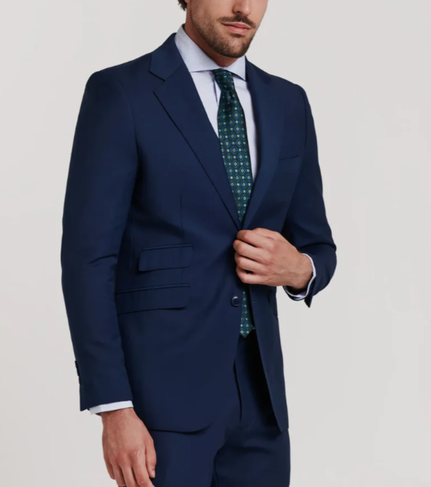 AMERICANA TRAJE TWILL MARINO