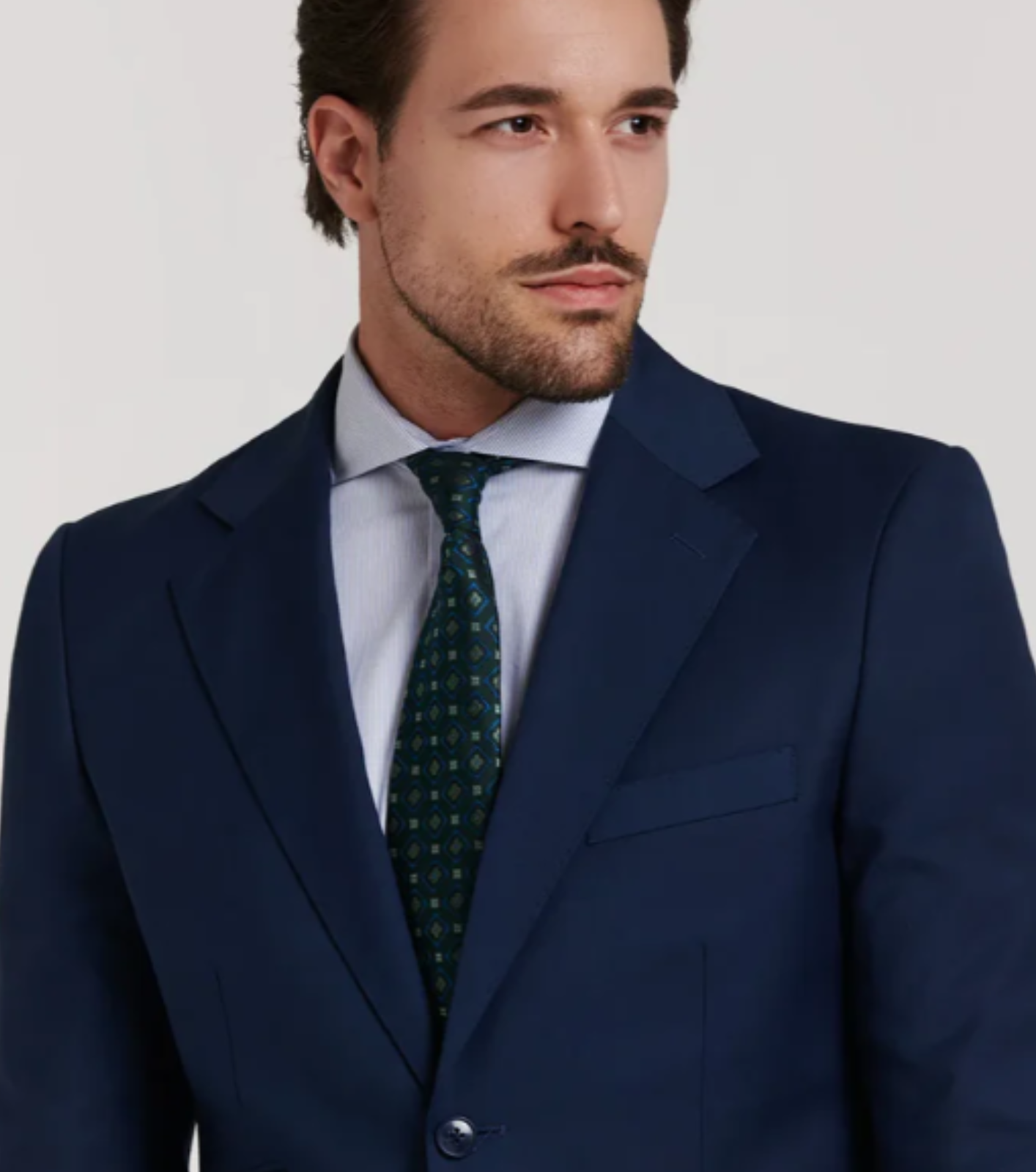 AMERICANA TRAJE TWILL MARINO