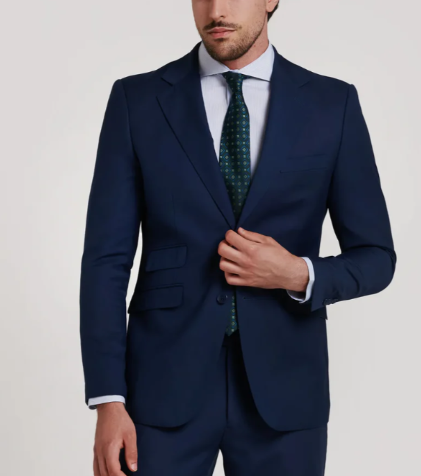 AMERICANA TRAJE TWILL MARINO