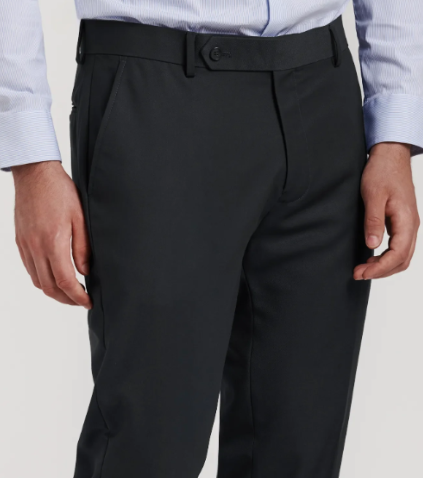 PANTALON DE TRAJE TWILL GRIS