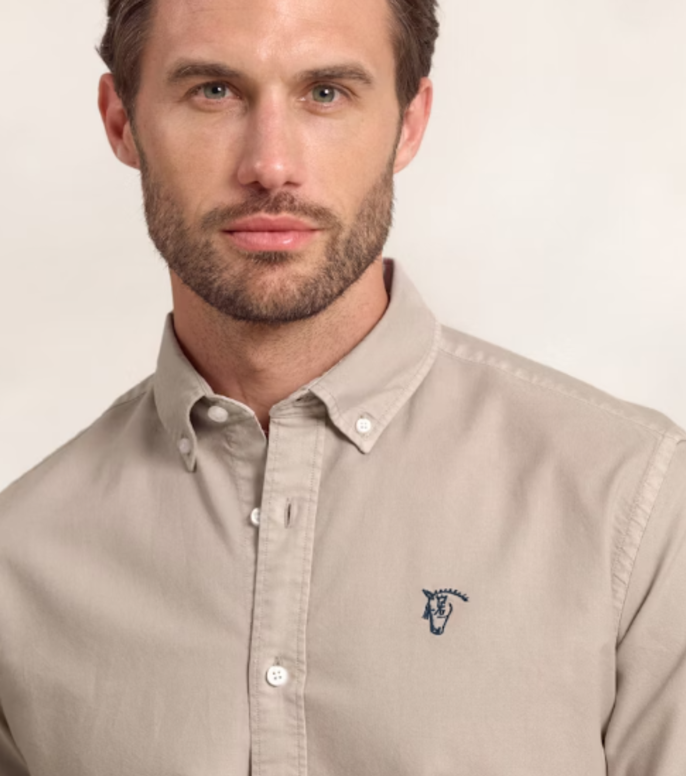 Camisa Garment Dyed Arena