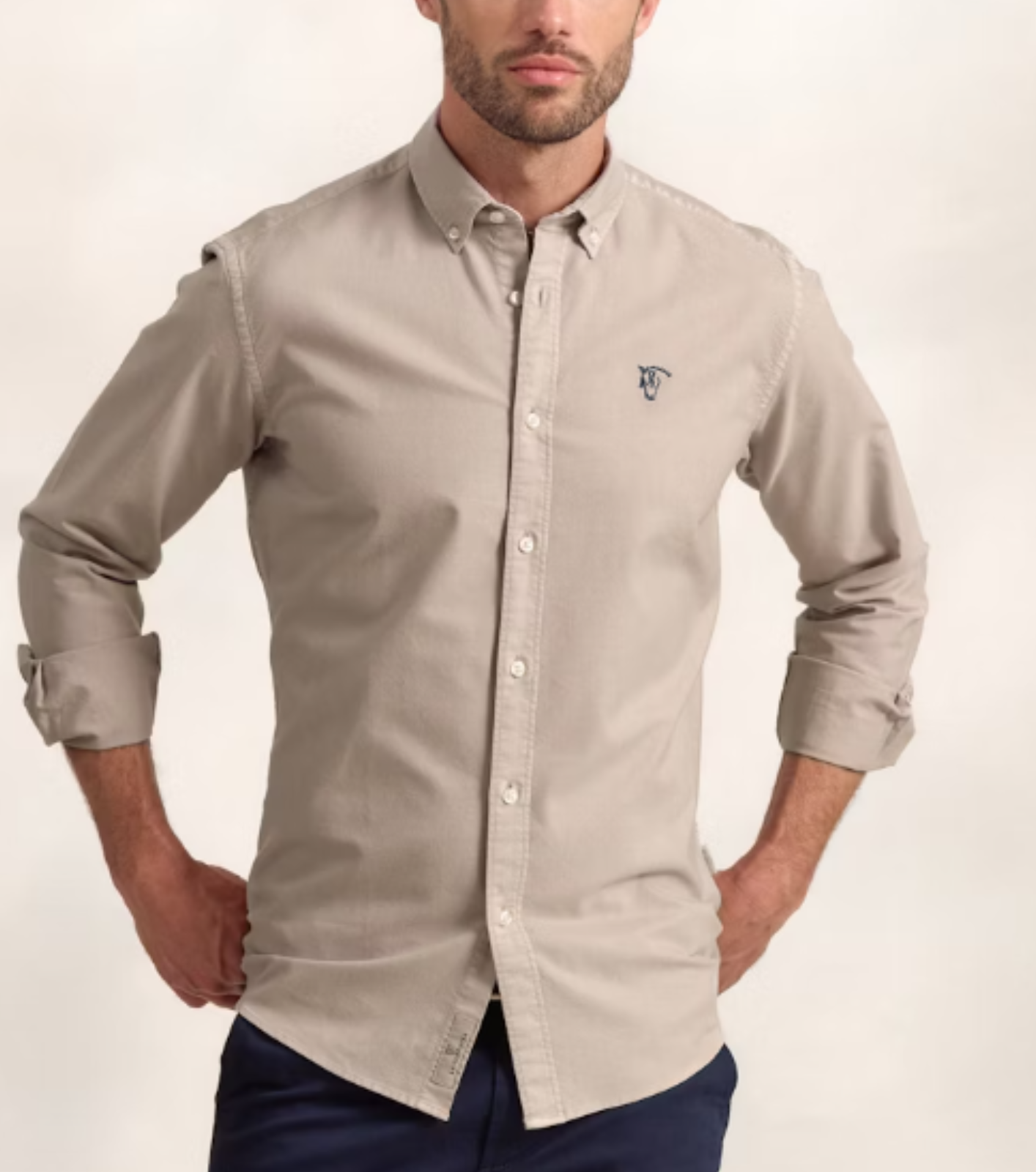 Camisa Garment Dyed Arena