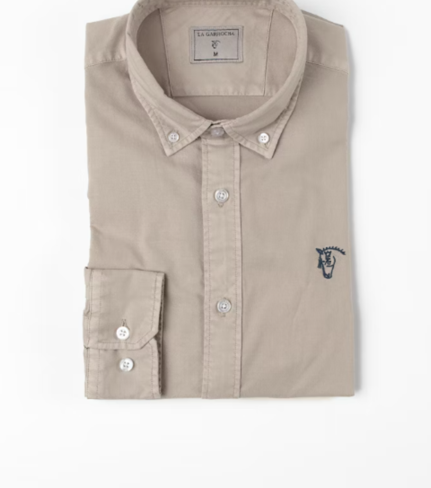 Camisa Garment Dyed Arena
