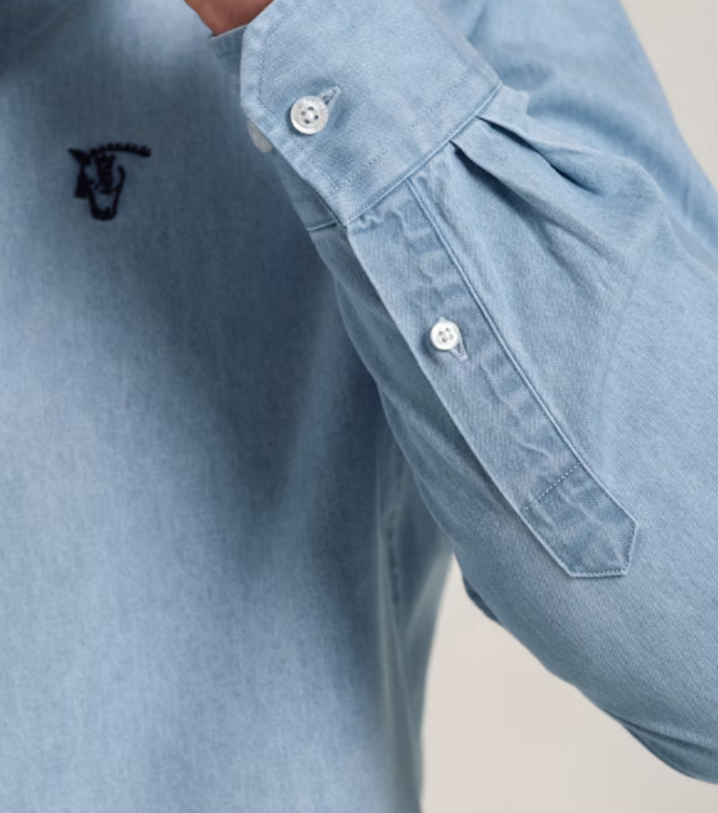 Camisa Denim Azul Claro