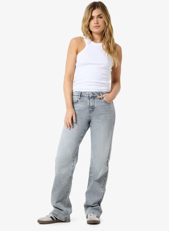 JEANS GRIS ANCHO